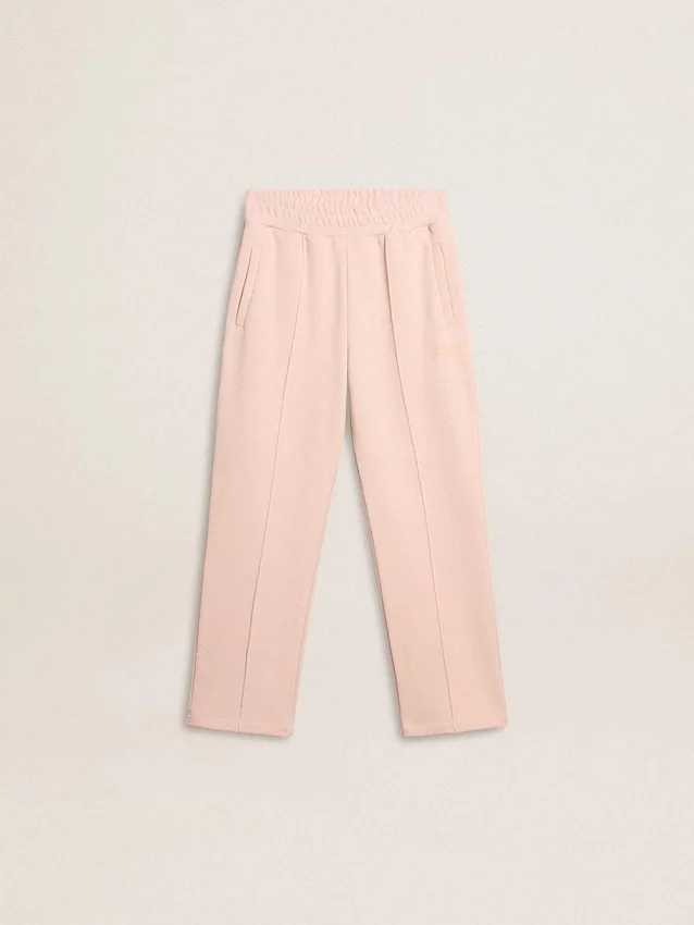 Pantalones de chándal rosas con estampado para niñas