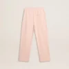 Pantalones de chándal rosas con estampado para niñas