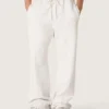 Pantalones de chándal unisex «Star» en felpa gris jaspeada