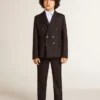 Pantalones de lana azul oscuro para niños