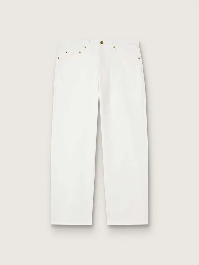 Pantalones de vaqueros blancos para hombre