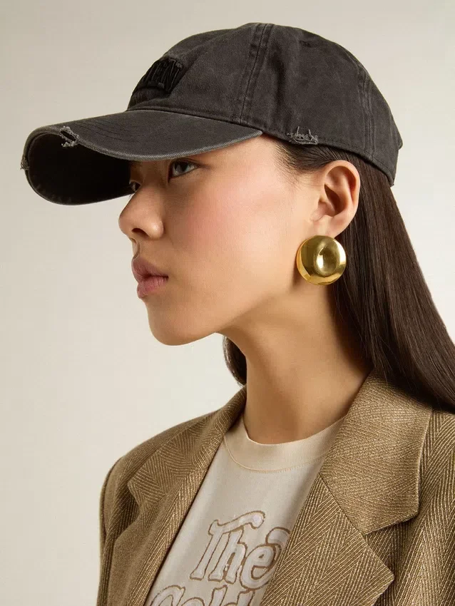 Pendientes circulares dorados