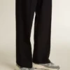 Running Sole para hombre con parte superior de nailon azul claro, estrella negra y lengüeta del talón de piel verde