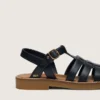 Sandalias Young Maxime de piel azul marino
