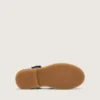 Sandalias Young Maxime de piel azul marino