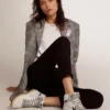 Sky-Star para mujer con firma en el tobillo e inserciones negras