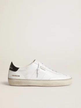 Soul Star para mujer en piel blanca con lengüeta del talón de piel negra