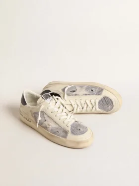 Stardan en piel blanca y malla con estrella de piel blanca