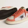 Stardan LTD en ante y malla de color coral con estrella de piel negra