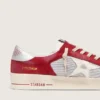 Stardan para hombre en malla y nubuck con estrella de napa y lengüeta de cuero en el talón