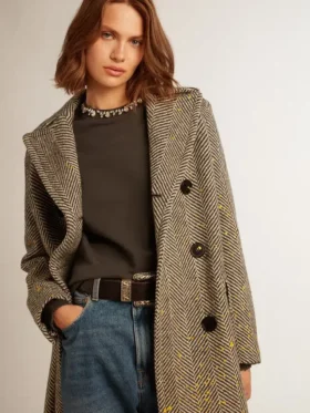 Sudadera de mujer en gris antracita con cristales