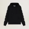 Sudadera negra de la Star Collection con estrellas blancas en contraste