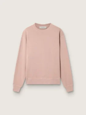 Sudadera rosa empolvado con logotipo invertido en la espalda - Jersey Capsule