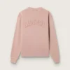 Sudadera rosa empolvado con logotipo invertido en la espalda - Jersey Capsule