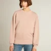Sudadera rosa empolvado con logotipo invertido en la espalda - Jersey Capsule
