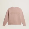 Sudadera rosa empolvado con logotipo invertido en la espalda - Jersey Capsule
