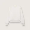 Sudadera unisex «Star» de algodón gris con bordados y cristales