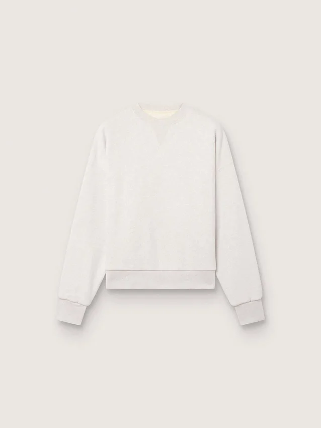 Sudadera unisex «Star» de algodón gris con bordados y cristales