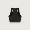 Sujetador deportivo negro para mujer