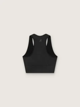 Sujetador deportivo negro para mujer