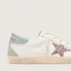 Super-Star LTD para mujer con estrella multicolor brillante y lengüeta de ante en el talón