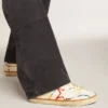 Super-Star LTD para mujer con estrella perforada y lengüeta metálica en el talón