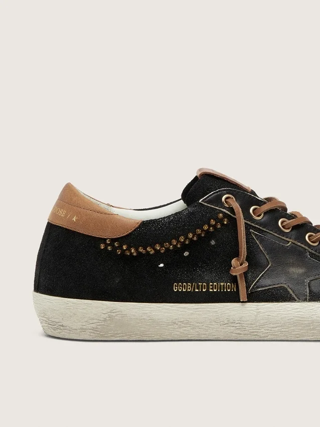Super-Star LTD para mujer en piel negra con purpurina y estrella de piel negra