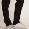 Super-Star para hombre con estrella de ante y lengüeta del talón azul