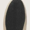Super-Star para hombre en piel blanca con estrella de nubuck negro y lengüeta del talón de piel metalizada plateada