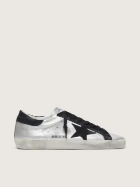 Super-Star para hombre en piel plateada