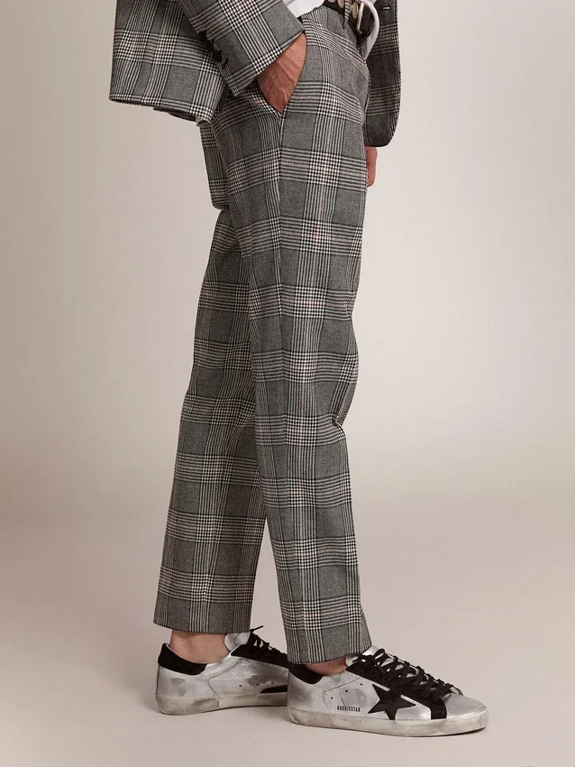 Super-Star para hombre en piel plateada