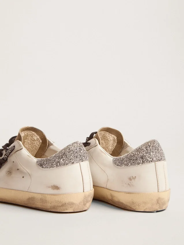 Super-Star para mujer con estampado de leopardo y estrella de cristal Swarovski