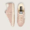 Super-Star para mujer en ante rosa empolvado con estrella blanca