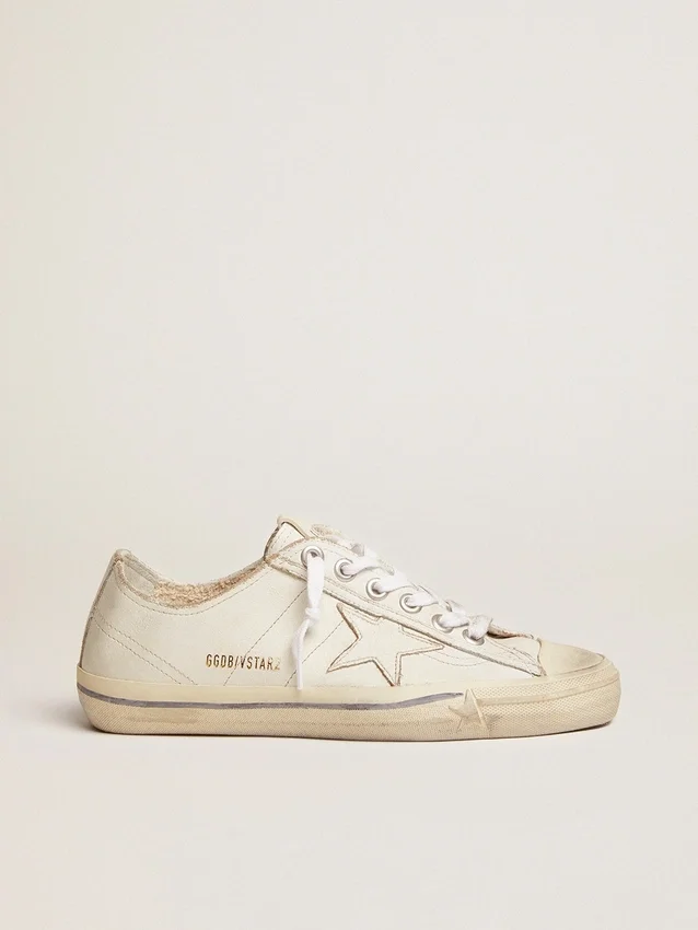 V-Star para mujer en piel con efecto vintage