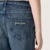 Vaqueros bootcut para niñas «Journey» en denim azul con pedrería degradada