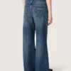Vaqueros bootcut para niñas «Journey» en denim azul con pedrería degradada