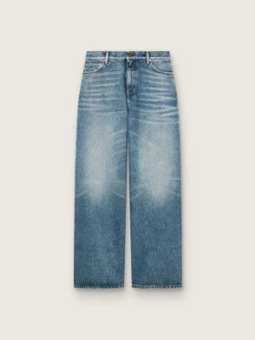 Vaqueros «boyfriend» para mujer de Golden en denim azul claro lavado a la piedra
