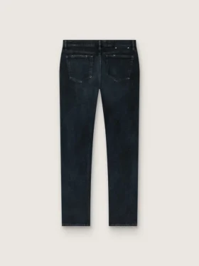 Vaqueros de corte ajustado para hombre en denim elástico índigo oscuro
