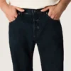 Vaqueros de corte ajustado para hombre en denim elástico índigo oscuro