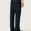 Vaqueros de corte ajustado para hombre en denim elástico índigo oscuro