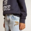 Vaqueros de denim claro para niños