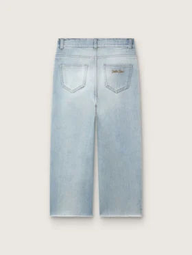 Vaqueros «Golden» para niños en denim azul claro con logotipo bordado