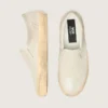 VCE Penstar para hombre en ante beige y lentejuelas color perla