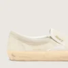 VCE Penstar para mujer en ante beige y lentejuelas color perla