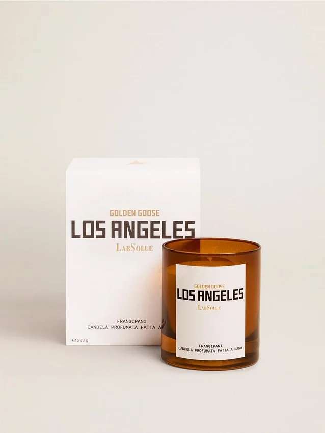 Vela perfumada «Los Angeles Esencias» con aroma a frangipane, 200 g.