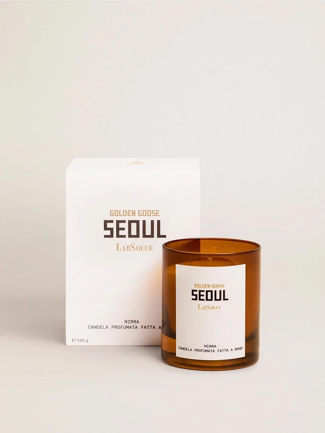 Vela perfumada «Seoul Essence» con aroma a mirra, 200 g.