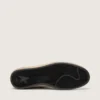 Zapatillas Ball Star para hombre con estrella de piel negra y lengüeta trasera de piel verde