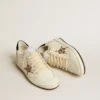Zapatillas Ball Star para mujer con estrella con estampado de leopardo adornada con cristales Swarovski