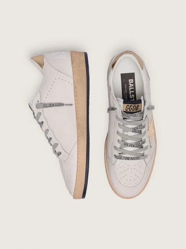 Zapatillas Ball Star para mujer con estrella dorada y lengüeta en el talón