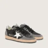 Zapatillas Ball Star para mujer con purpurina, estrella de piel y lengüeta metálica en el talón